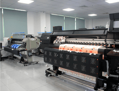 Self-adhesive wallpaper production workshop