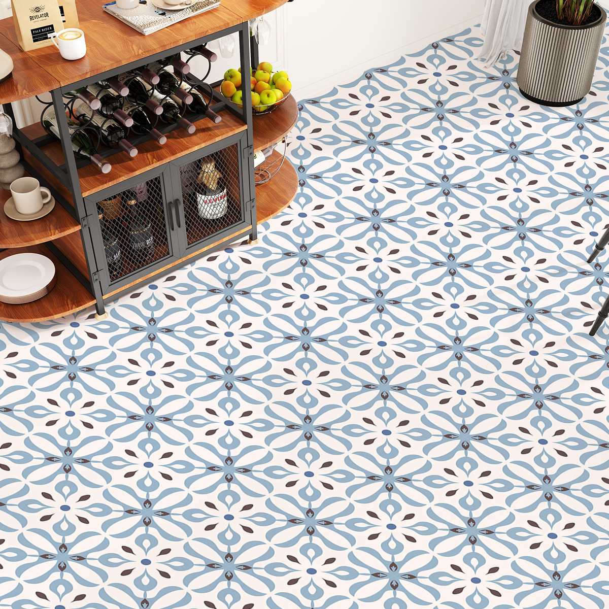 Peel and Stick PVC Tiles with High-Precision Printing Manufacturer