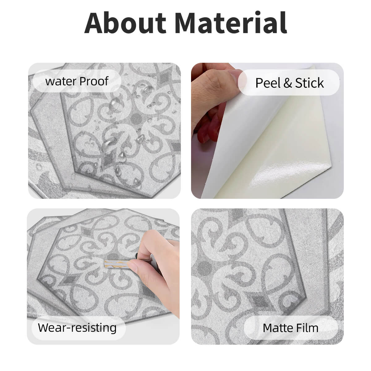 Custom Self-Adhesive Floor Stickers Manufacturer