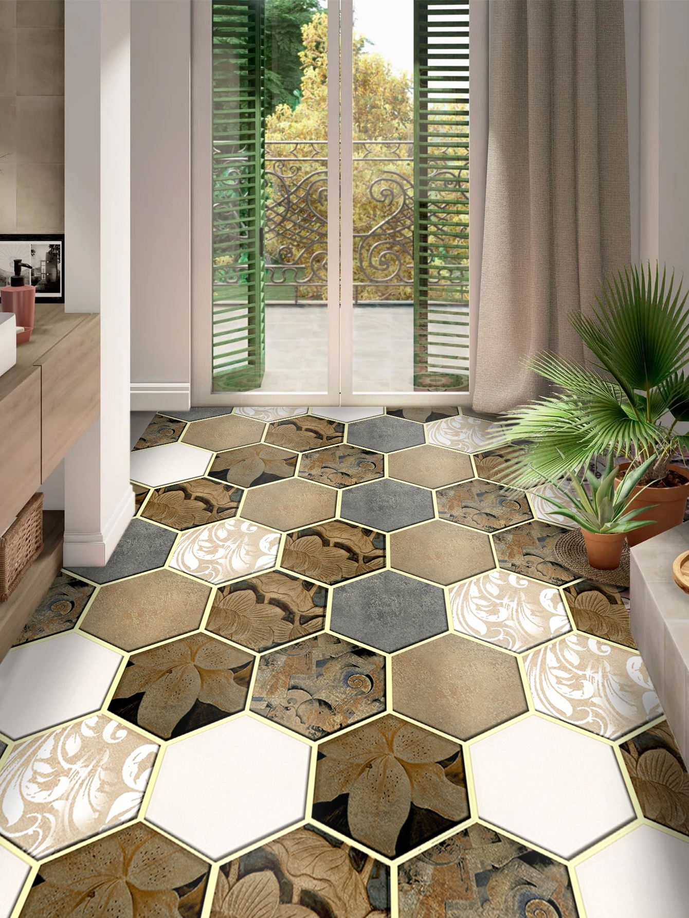 High Quality Floor Stickers Peel And Stick Manufacturer