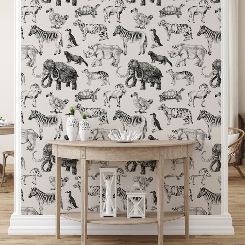 Custom China Factory Jungle Animals Wall Stickers