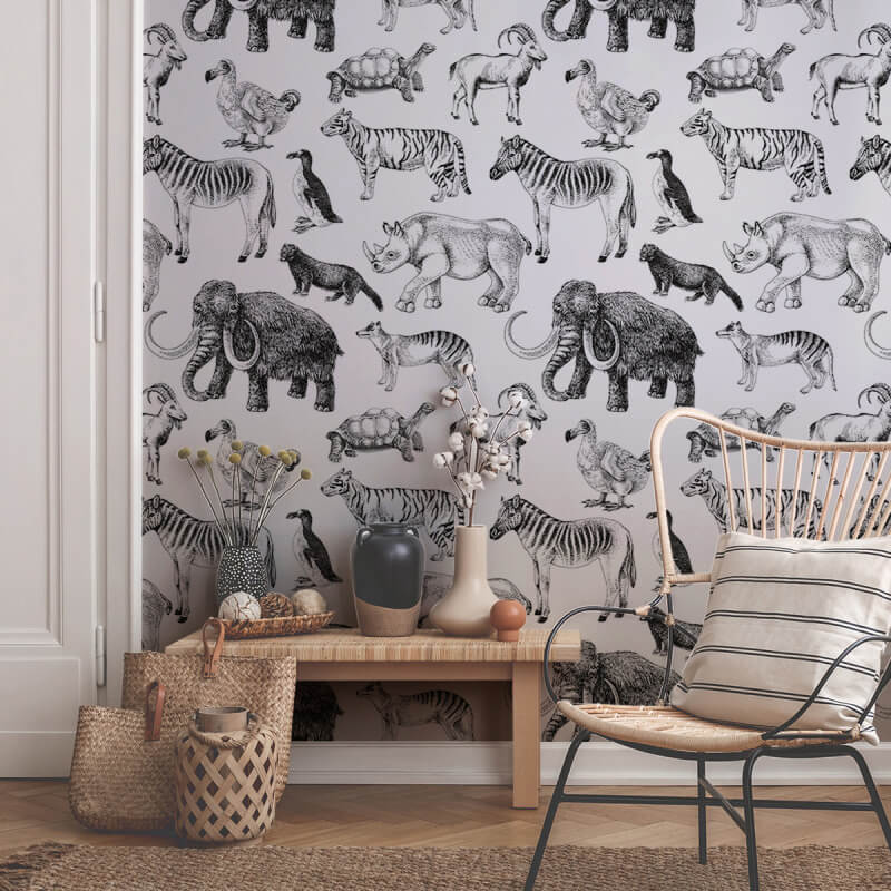 Custom China Factory Jungle Animals Wall Stickers