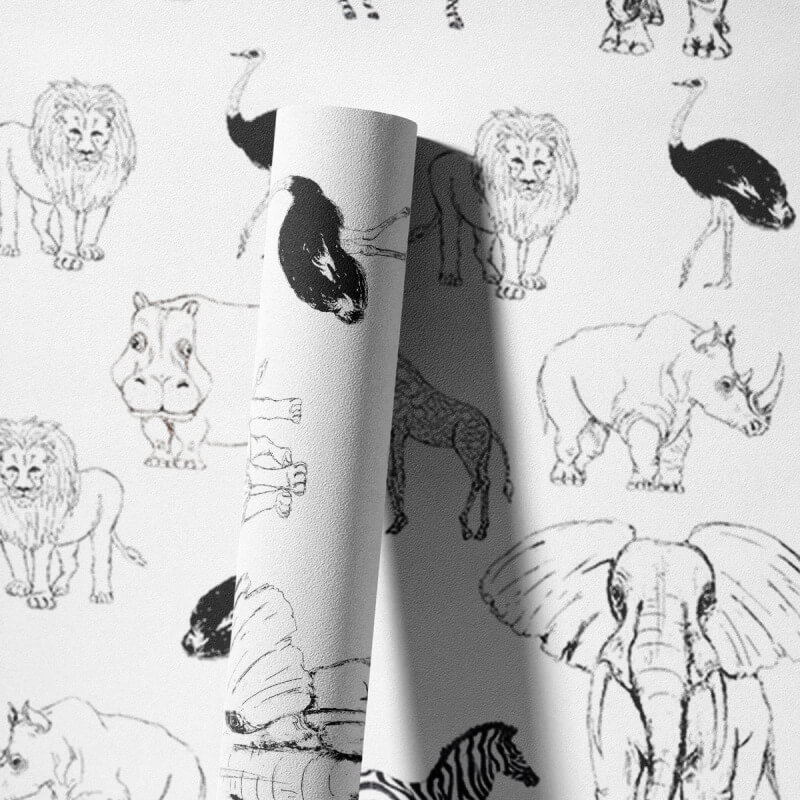 Factory Wholesale Custom Safari Wall Art Stickers
