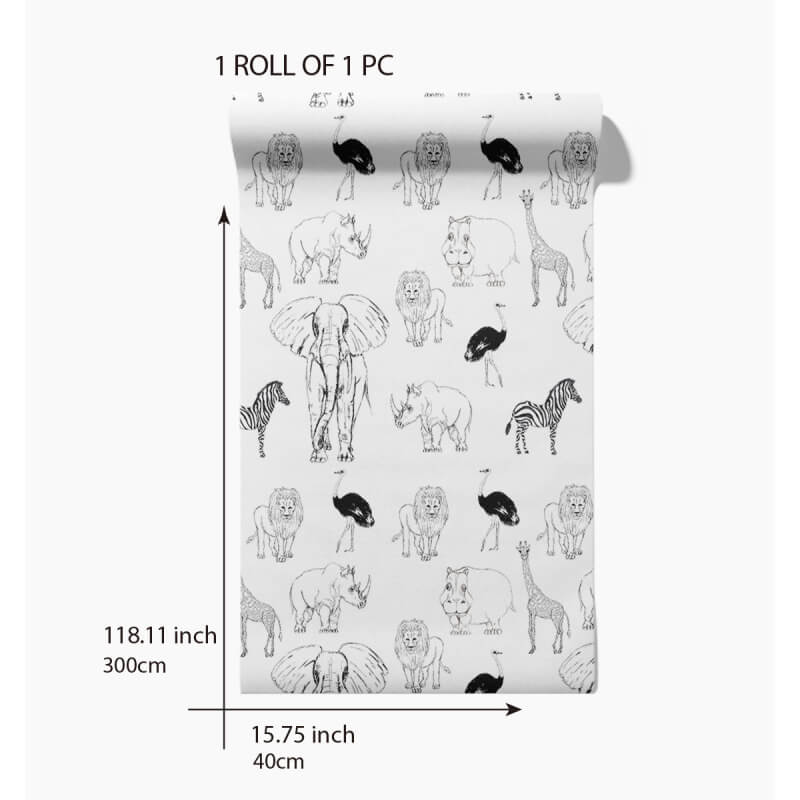 Factory Wholesale Custom Safari Wall Art Stickers