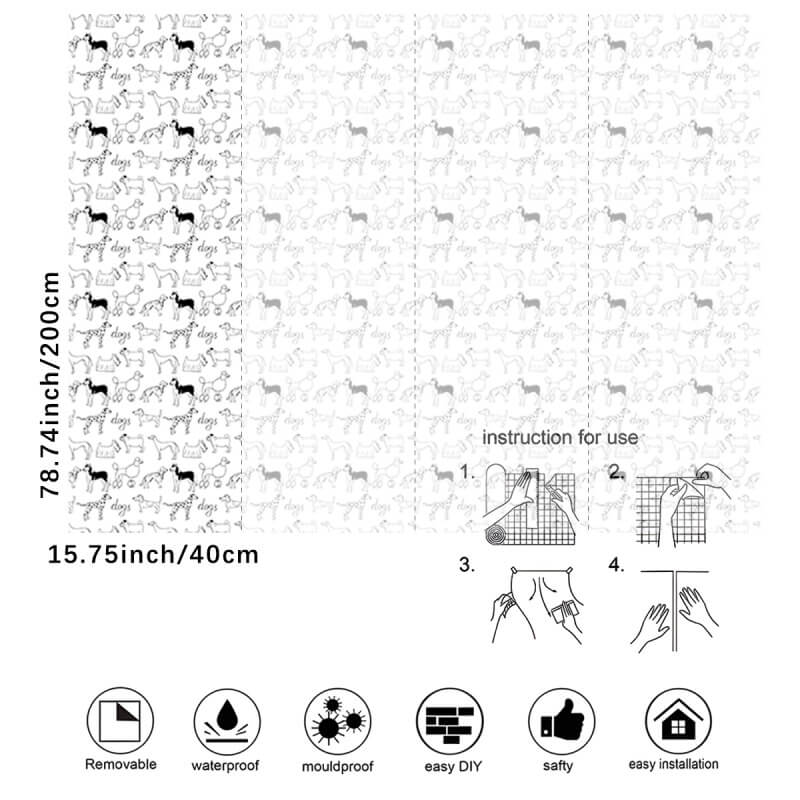 Custom Various Animal Wallpapers And Wall Stickers Manufacturer