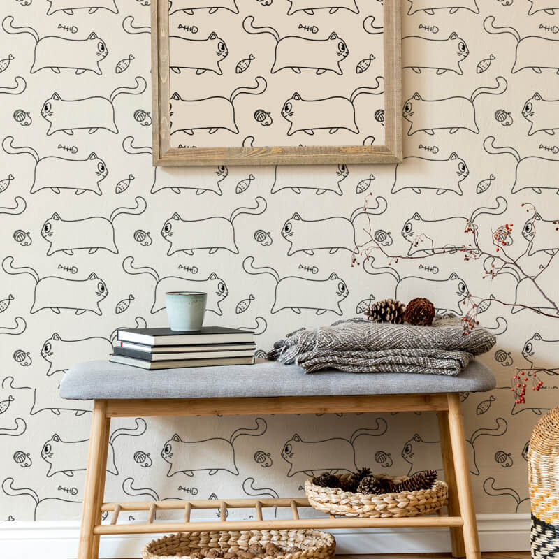 cat wall decals cat wall decals
