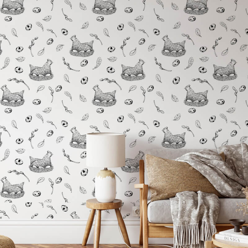 Wholesale Factory Price Farm Hen Animal Wall Decals Stickers