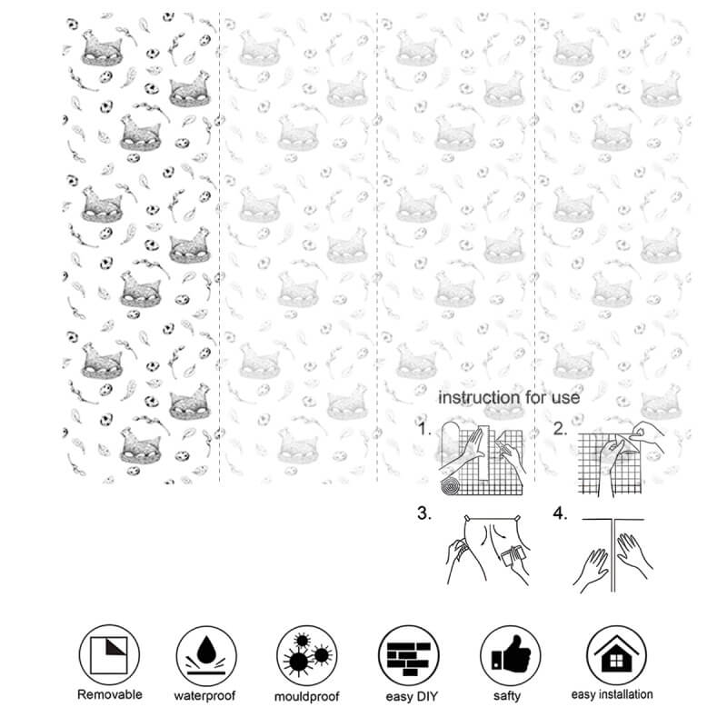 Wholesale Factory Price Farm Hen Animal Wall Decals Stickers