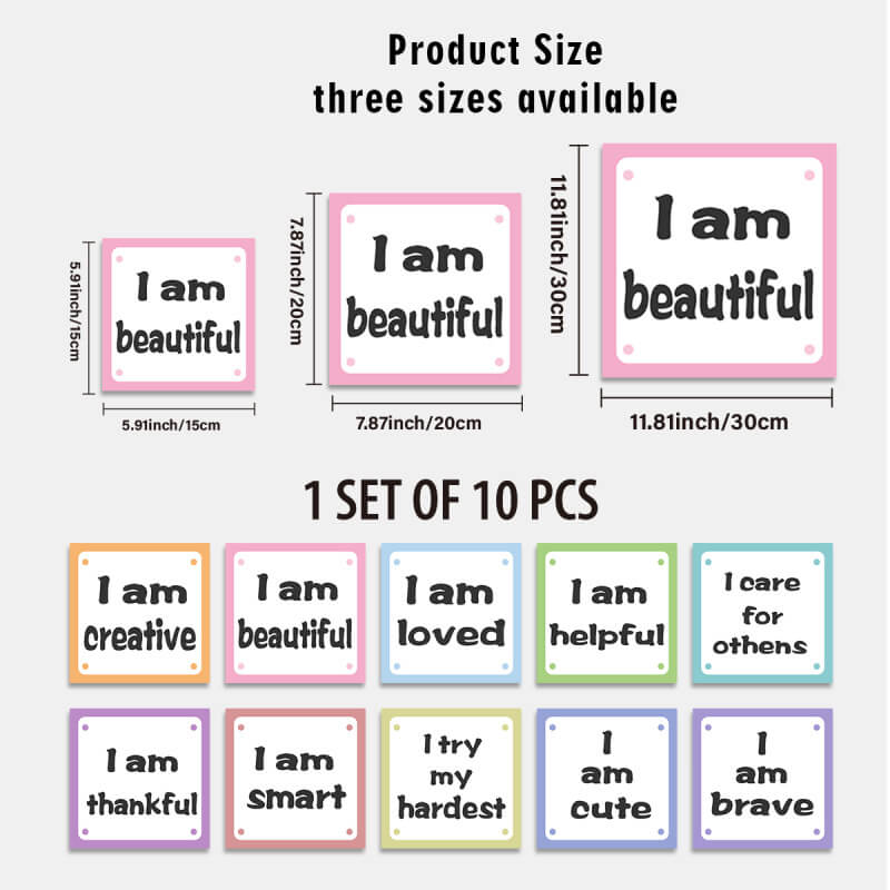 English Enlightenment Hopscotch Floor Stickers Suitable For Living Rooms And Children's Rooms