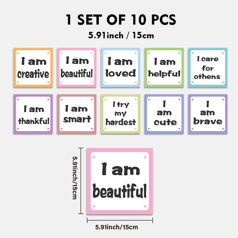 English Enlightenment Hopscotch Floor Stickers Suitable For Living Rooms And Children's Rooms