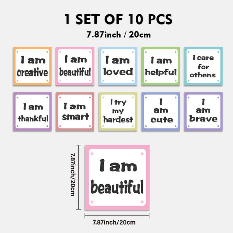 English Enlightenment Hopscotch Floor Stickers Suitable For Living Rooms And Children's Rooms