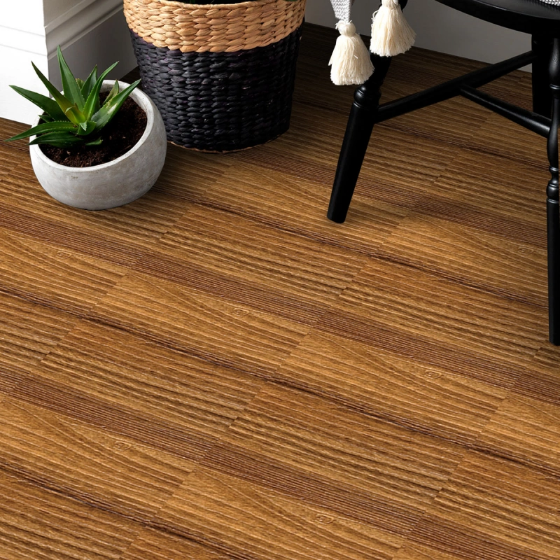 Commercial Wood Effect Peel & Stick Vinyl Flooring