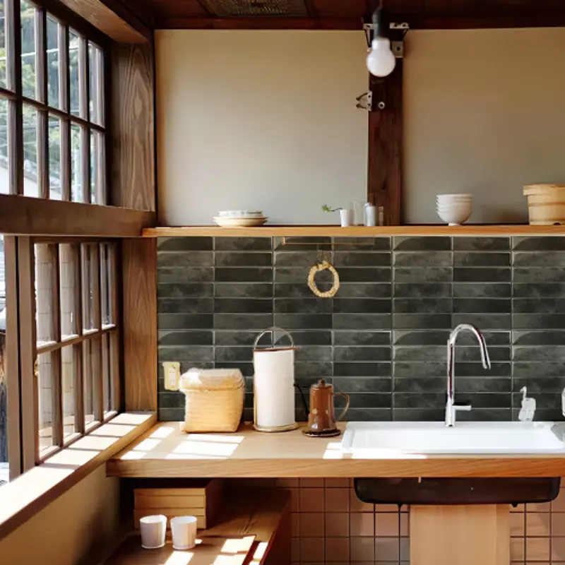 Premium Linear Peel and Stick Backsplash