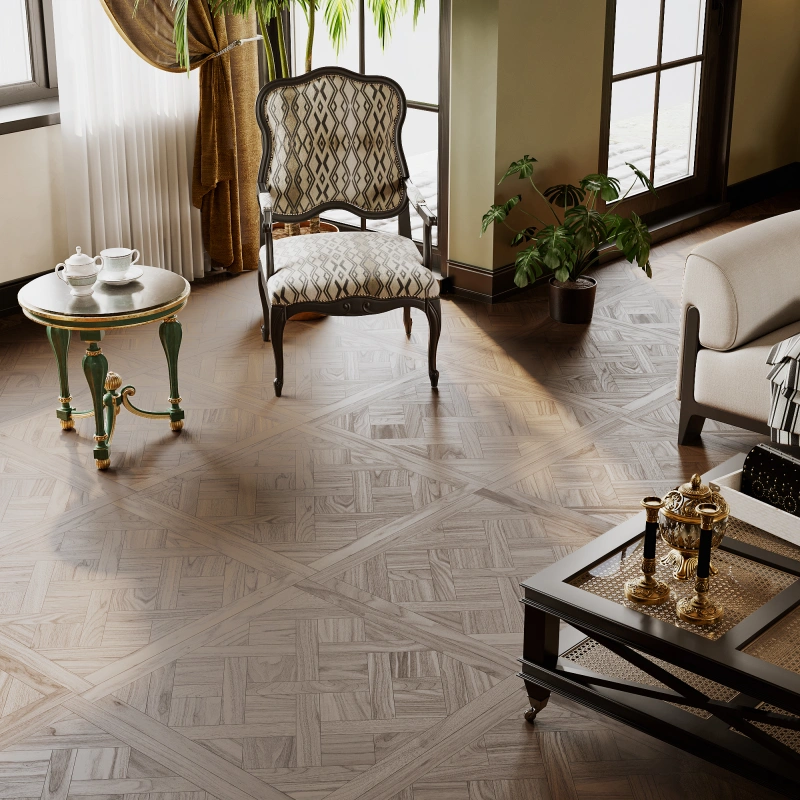 Self-Adhesive Parquet Flooring for French Elegance