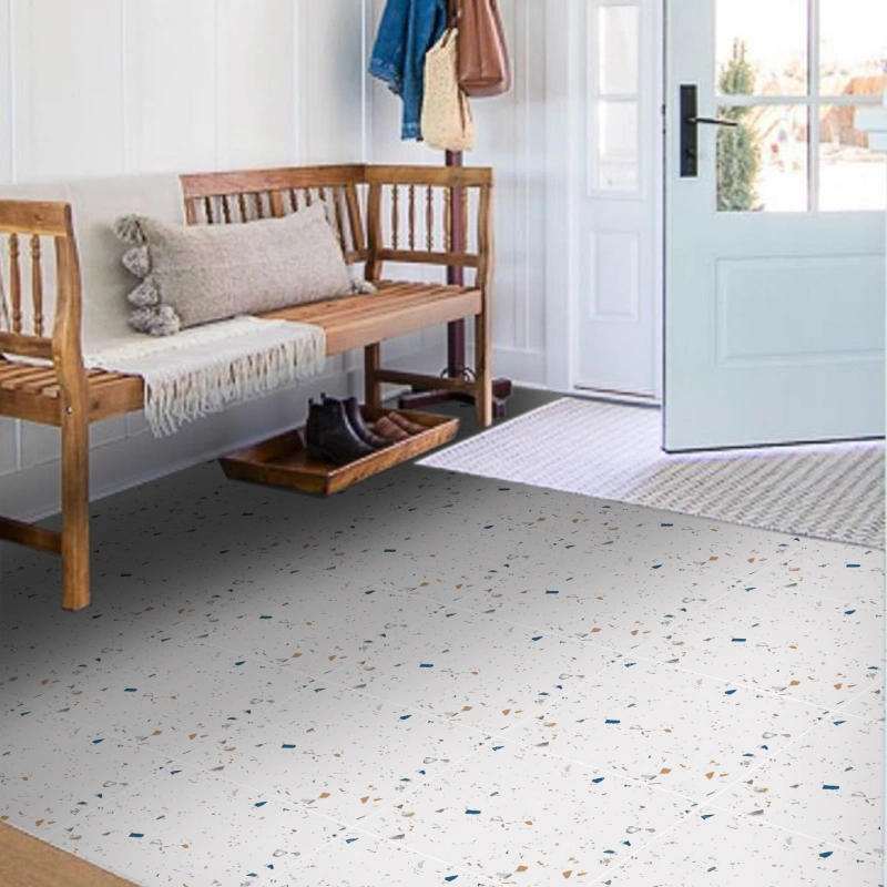 Modern Terrazzo Peel and Stick Floor Tiles Manufacturer